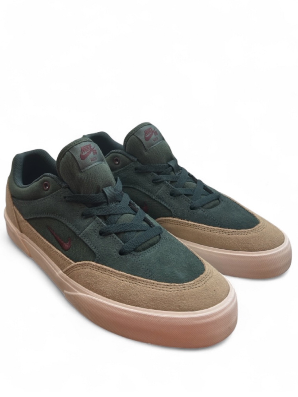 Nike SB Malor ‘Green Tan’ Suede Low-Top Sneakers Size US 10 Men’s (NEW)